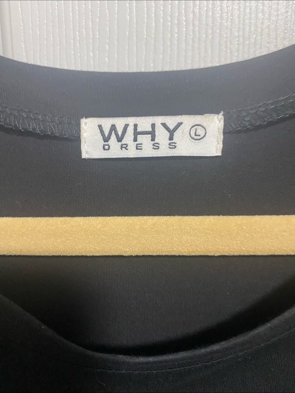 WHY T’Shirt high/low Top Black & White - Picture 2 of 5